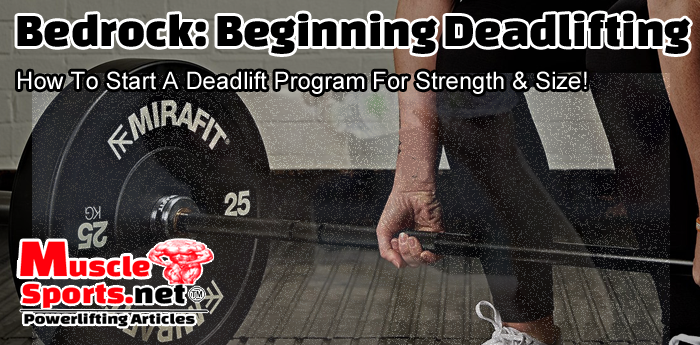 Bedrock Beginning Deadlifting